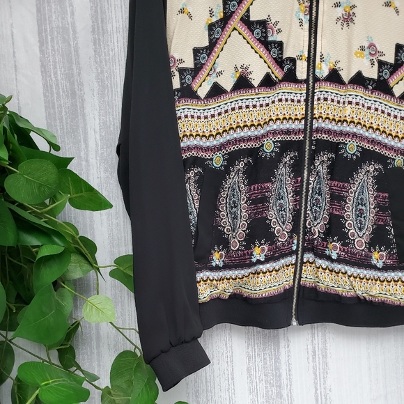 NWOT Tribal Varsity Style Jacket - Picture 2 of 15